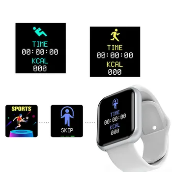 Y68 Bluetooth Sieviešu Sporta Smartwatch Vīriešu Ūdensnecaurlaidīgs Smart Watch Sirds ritma Monitors Smart Android Relogio Fitnesa Tracker reloj