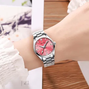 Sieviešu pulksteņi 2020. gadam, Modes Luksus Pulkstenis clok Sporta Sieviešu Kvarca rokas Pulksteņi Skaida Aproce Dāmas rokas pulksteņi Relogio Feminino