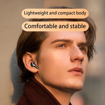 2000mAh Bluetooth Austiņas Bezvadu Austiņas LED TWS ar Mikrofonu Austiņas Ūdensizturīgs Trokšņu slāpēšanas Austiņas un Earbuds