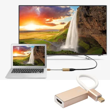 Besegad 4K Mini DisplayPort, Displeja Ports, DP 1.2 Thunderbolt uz HDMI 2.0 Kabeļa Adapteris Converter for Apple MacBook Air, Pro iMac