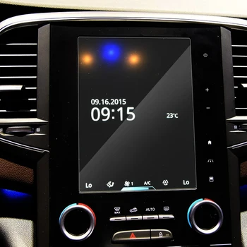 Par Renault Talisman 2016-2019 Auto Stils Displeja Filmu GPS Navigācijas Ekrāna Stikla aizsargplēvi Kontroles LCD Ekrāns