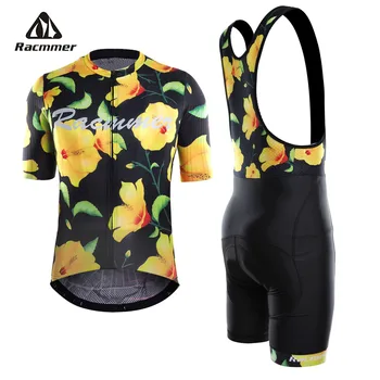 Racmmer 2020. gada Vasaras Velo Džersija Komplekts PRO KOMANDAS AERO Apģērbu MTB Velosipēdu Drēbes Valkāt Maillot Ropa Ciclismo Vīriešu Velo Komplekts
