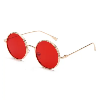 Metāla Kārtas Sieviešu Saulesbrilles Moderns Modes Visu maču Brilles Princis Spogulis Iela Vīriešu Brilles