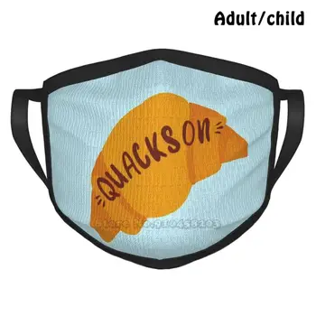 Quackson Pasūtījuma Dizains Sejas Maska Pieaugušajiem, Bērniem, Anti Putekļu Tom Holland Quackson