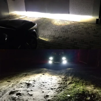2 Gabali Automašīnas Priekšējais Bamperis Miglas lukturi Toyota GT86 86 LED Miglas Lukturi Dienas Gaismas lukturi H11 12V Augstas Spilgti