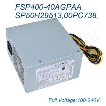 Jauns Lenovo FSP400-40AGPAA SP50H29513 00PC738 Servera Power supply 400W 10pin Ar Grafikas Karti 6pin Vienu gadu garantija