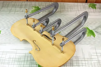 Vijole/viola pieņemšanas instrumentu, 1 komplekts (5gab) Vijolei/viola, bass joslā, skavas, darbarīki