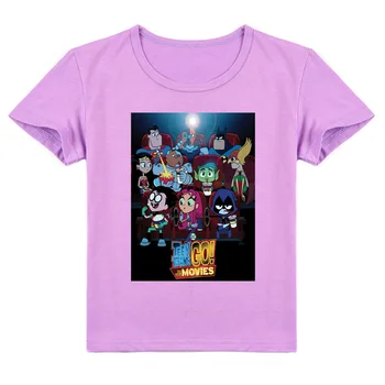 Z&Y Funny Teen Titan Iet T Krekls Bērniem Jaunums Tshirt 2020. Gada Vasaras Gadījuma Tee-krekls Zēniem ar Īsām Piedurknēm T-krekls Meitenēm Hip Hop Augšu