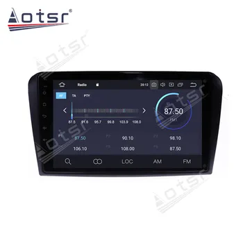 Android10.0 Auto GPS Multivides Radio Atskaņotājs Priekš Mazda 3 2006-2011 auto ar Stereo Audio atskaņotājs, GPS Navigācija, galvu vienība audio