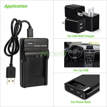 D-LI68 D-LI122 D-BC68P USB Lādētāju, par PENTAX Q Q7 Q10 Q-S1 Optio S10 S12 VS20 RICOH WG-M2 Kamera