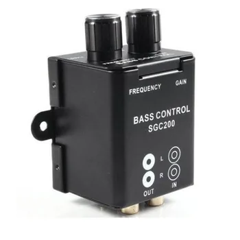 Auto Auto Tālvadības Pastiprinātāju, kas Auto Audio Ekvalaizers Crossover Bass Kontrolieris Bass Ekvalaizers RCA Amplificador