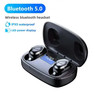 S9 TWS Bluetooth 5.0 Bezvadu Austiņas Austiņas Digital Display Stereo Mini In-Ear Austiņas un Earbuds Bezvadu Bluetooth Austiņas