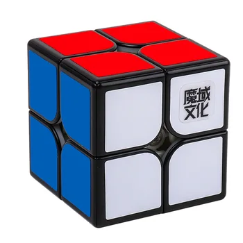 Surwish MoYu YJ8205 WeiPo WR M 2x2 Magnētisko Versija Magic Cube Jaunu 2020. Gadam - Bright (spilgts) /Melna