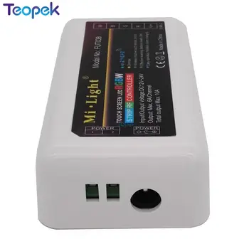 MiBoxer RGBW LED Kontrolieris 12v 10a FUT038 + FUT096 2.4 G Bezvadu 4-Zonas RF Touch Tālvadības + WL-Box1 Wifi RGBWW RGBW Led Lentes