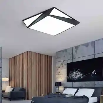 Mūsdienu Minimālismu Augstu spilgtumu LED griestu lampas taisnstūra guļamistaba griestu lampas