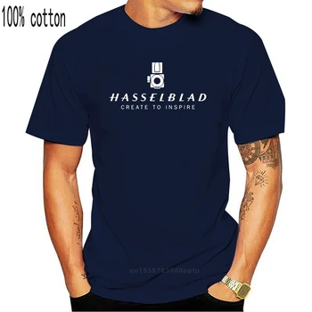 Hasselblad Logo Kameras Fotogrāfija Melns T-Krekls Tee Izmērs S-3XL