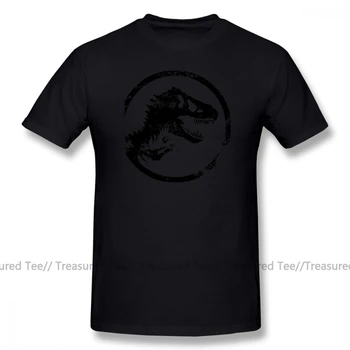 Jurassic Park T Krekls Jurassic Park Fworld Logo T-Krekls 6xl Beach Tee Kreklu Smieklīgi Izdrukāt 100 Kokvilnas Vīriešu T