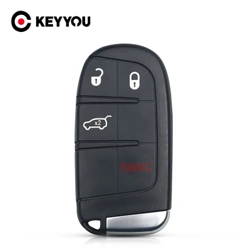 KEYYOU Par Chrysler, Dodge, Braucienu 2011. -. Gadam Keyless Ieceļošanas Fob Nomaiņa Gadījumā Smart Remote Auto Atslēgu Shell 4 Pogas Neslīpēts Asmens