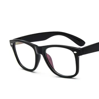 2017 Pavisam Jaunu Hipster Brilles Rāmji 2182 Lielgabarīta Recepšu Brilles Sievietēm, Vīriešiem Viltus Stikla