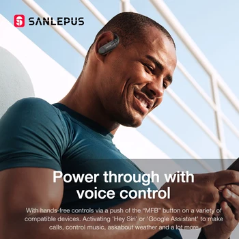 SANLEPUS B1 TWS Bezvadu Austiņas Bluetooth Austiņas Stereo Earbuds Sporta Treniņu Austiņas Xiaomi Huawei Android Apple