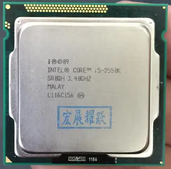 Intel Core i5-2550K i5 2550k Procesoru (6M Cache,3.3 GHz) LGA1155 Quad-Core PC Datora Desktop CPU