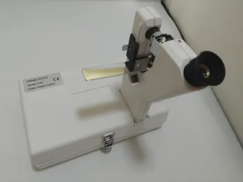 Rokasgrāmata Lensmeter Lensometer Focimeter Optometrijā Mašīna 3 V DC