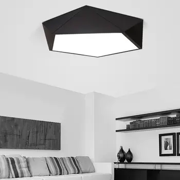 Smuxi Radošo Ģeometriskā LED Griestu Gaismas Lampas Abažūrs, Lai Dzīvojamās istabas, Guļamistabas Bērnu istabas mount iekštelpu Apgaismojums Griestu lampas
