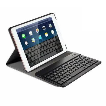 Gadījumā ar Apple iPad 10.2 2019 Gadījumā Ar Tastatūras 7 Krāsu Backlit Noņemams Bezvadu Bluetooth Keyboard Cover Stand 1018#2