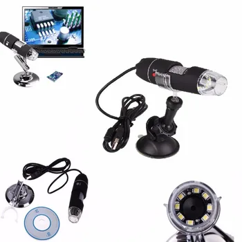 Jetery USB Mikroskops 1000X USB LED Gaismas Elektriskie Rokas Digitālo Mikroskopu, Plaukts Iesūkšanas Rīks