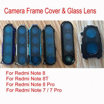 Sākotnējā LTPro Par Xiaomi Redmi Piezīme 7 8 8T Pro MI9 MI 9 M9 Kameru Stikla Lēcas Rāmja Vāks Gadījumā Ar Stikla Lēcu nomaiņa
