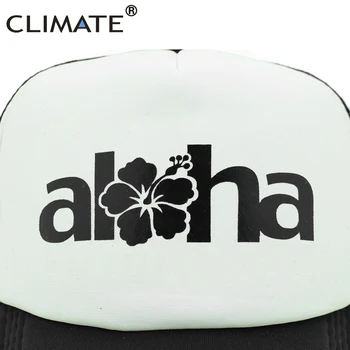 KLIMATA Sievietes Vīrieši Aloha Klp Jaunu Piejūras Aloha Ziedu Cepuri Klp Beach Hip Hop Beisbola Trucker Acs Atdzist Cepures Cepure Cilvēkam Sievietēm