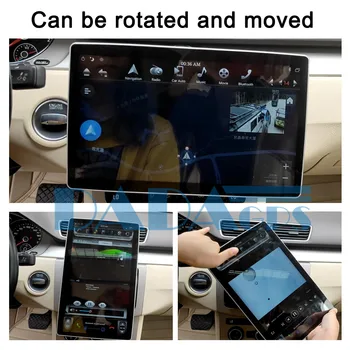 2 Din universālo auto multimediju radio Tesla stils Android Toyota / Honda/Nissan/Hyundai GPS Navigācijas Galvas vienības Audio Stereo