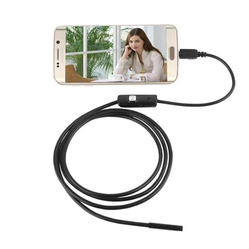 Jaunu 1080P Full HD Mini Android Kameras Endoskopu, IP67 1920*1080 2m 5m Micro USB Pārbaudes, Video Kamera Čūska Borescope Caurule