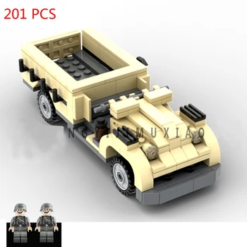 Karstā militāro WW2 tehnikas Britu Armijas Tuksneša Smagajiem kravas transportlīdzekļiem, auto kara skaitļi Celtniecības Bloki km modelis ķieģeļu rotaļlietas, dāvanu