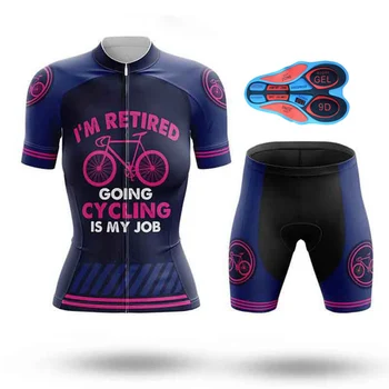 Jaunu Velo Apģērbs Sieviešu Uzvalks Ātri Sausas MTB Jersey Sporta Ropa Ciclismo Conjunto Ciclismo Feminino Sieviešu Velosipēdi 