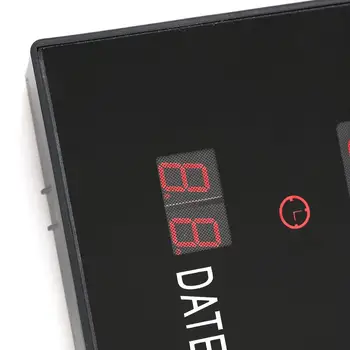 USB Digitālais Modinātājs Apgaismojums Atlikt Izslēgtu Balss Kalendāra Darbvirsmas Elektronisko Galda Pulksteni Datums Temperatūras LED Pulksteni ES Plug