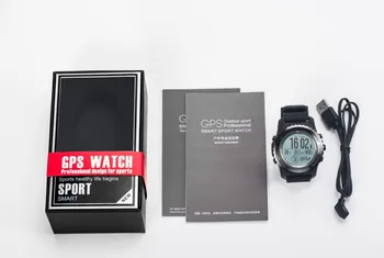 RUIJIE S968 GPS Smart Skatīties IP68 Ūdensnecaurlaidīga Smartwatch Dinamiska Sirds ritma Monitors Multi-sport Vīriešu Peldēšanas Darbojas Sporta Skatīties