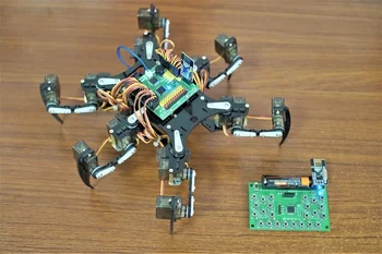 Atvērtā koda Arduino Spider Robots Sensors Vairogs Sešu Led SG90 Servo Kontroles DIY Studentu Programma Projekta CILMES Komplekts