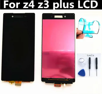 Sony Xperia Z3+ Z3 Plus Z4 Displejs E6553 E6533 E5663 LCD Displejs, touch Screen Digitizer Montāža Nomaiņa Sony Z4 lcd
