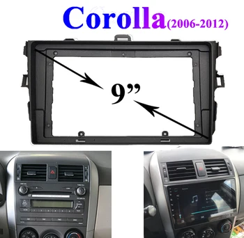 9 Collu Android 9.1 Auto Multimedia Autoradio 2G RAM Toyota Corolla E140 E150 2006 2009 2010 20112012 WIFI MP5GPS Navigācijas
