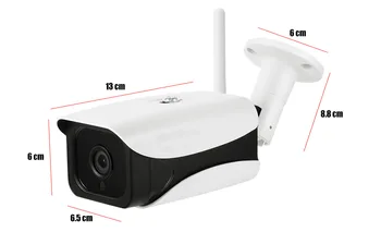 HD 1080P IP Kameras Bezvadu Wifi Bullet Camara Āra Ūdensizturīgs Nakts Redzamības IS Samazināt Onvif P2P Home Security Camara 2018