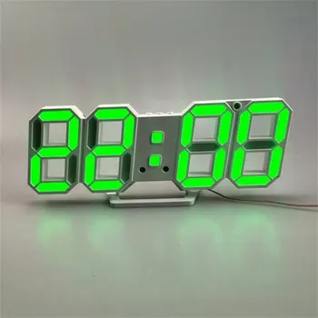 3D LED Digitālais Pulkstenis Ardore Di Night Modalità Di Luminosità Regolabile Orologio Da Tavolo Elettronico Di Visualizzazione 24/12 O