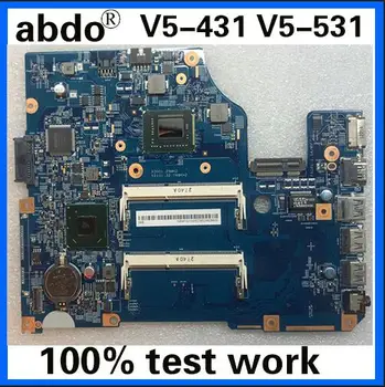 Abdo 11324-1 48.4VM02.011 mātesplati par ACER V5-431 V5-531 V5-571 grāmatiņa mātesplati Pentium CPU HM70 DDR3 pārbaudes darbs