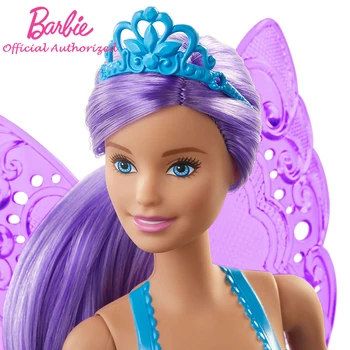 Sākotnējā Barbie Dreamtopic Sērijas Pasaku Lelle, Skaista Meitene Rotaļlietas Peld Piederumi Bērniem Lelle Dzimšanas dienas Dāvanu GJK00 Smieklīgi Laiku