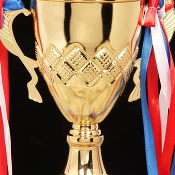 3 Izmērus Pielāgot, Metāla Trophy Sporta Balvu pasniegšanas Ceremonijā Zelta Pārklājumu Suvenīru, Amatniecības Kauss Sporta Turnīri Trofeu Futebol