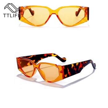 TTLIFE Vintage, Saulesbrilles Sieviešu Zīmola Dizainere Retro Sunglass Taisnstūri, Sieviešu, Saules Brilles UV400 Objektīvs Eyewears Gafas de sol