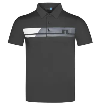 Pavasarī, Vasarā Jaunu Vīriešu Īsa Golfa T-Krekls JL Sporta Apģērbs Āra Atpūtas Sporta Golfa Krekls S-XXL Izvēle Bezmaksas Piegāde
