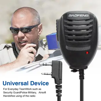 Sākotnējā Baofeng Rokas Mikrofons, Skaļrunis, MIKROFONS, lai Baofeng UV-5R BF-888S UV-82 DM-5R, kā arī UV-S9 UV-10R Portatīvās Walkie Talkie