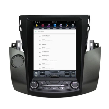 Android 9.0 Tesla Stilu, 4GB RAM, Auto GPS navigācijas Toyota RAV4 2006-2012 multimediju atskaņotājs, galvu vienība radio, magnetofons