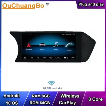 Ouchuangbo 4G Radio, GPS Android 10 8.8